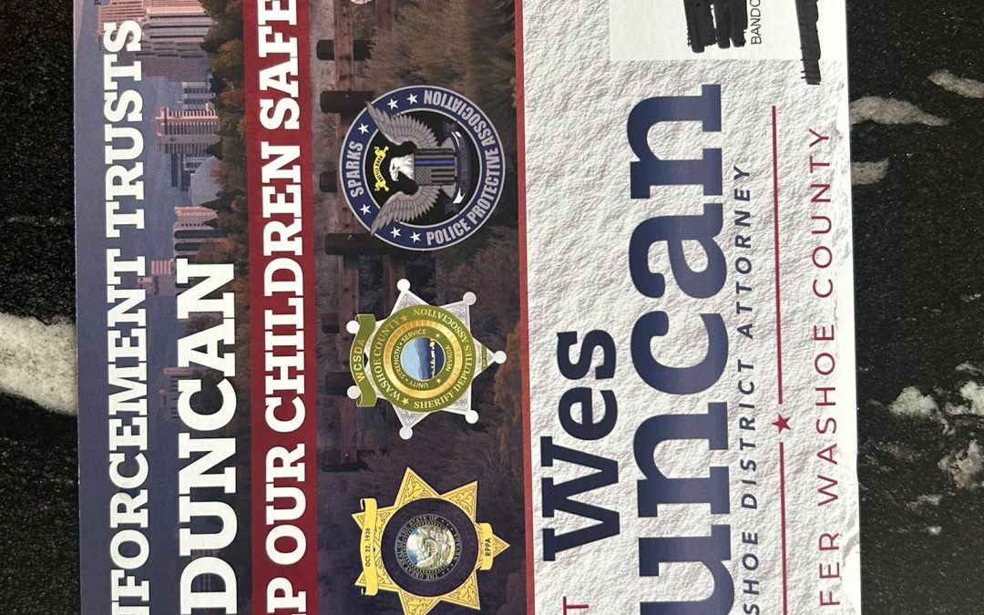 Lousy Candidate Alert! Why is Wes Duncan Sending Campaign Mail to Oregon?